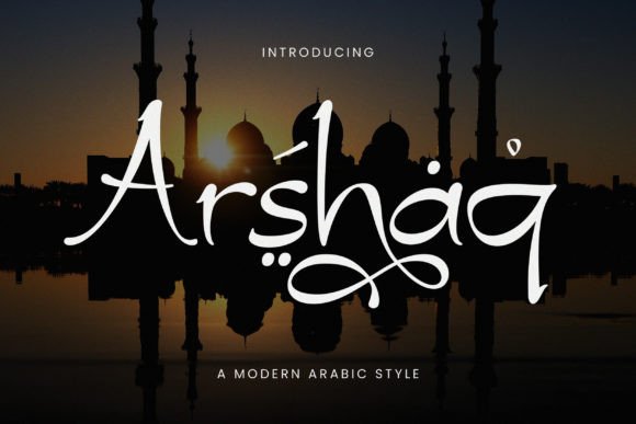 Arshaq: Crafting Elegance in Arabic Typography