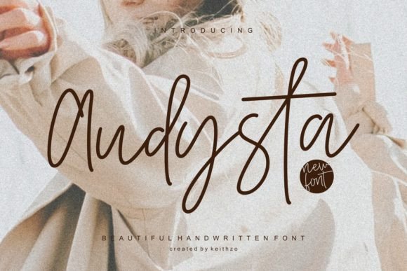 Audysta: A Handwriting Font for Modern Branding