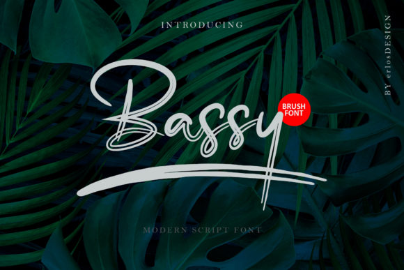 Bassy: A Stylish Script Font for Modern Design