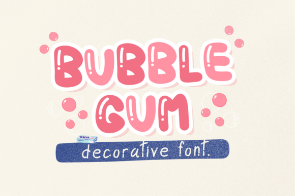 Bubble Gum: The Playful Font That Makes Designs Pop