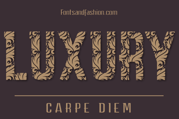 Carpe Diem Luxury: The Creative Font for Elevated Designs