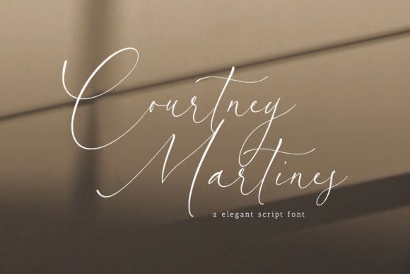 Courtney Martines: A Modern Script for Elegant Branding