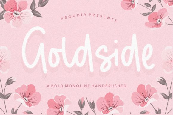 Goldside: The Bold Handwritten Font for Modern Brands