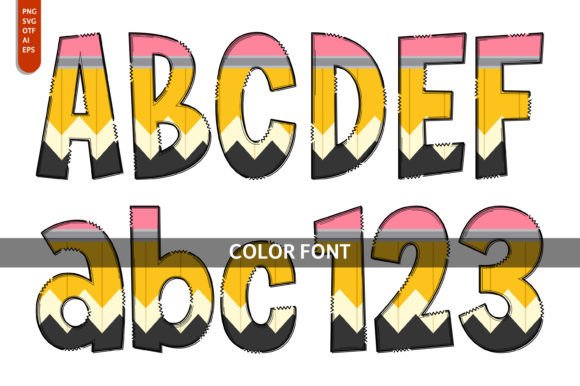 Pencil Font: A Playful and Artistic Typeface for Creative Projects