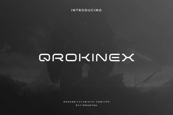 Qrokinex: A Modern Typeface for Future-Focused Brands
