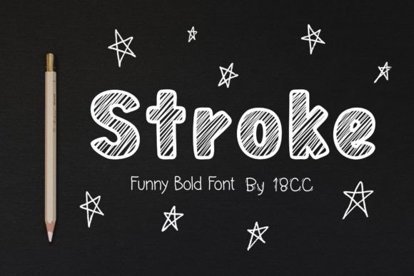 Stroke: The Modern Chalk Font for Approachable Branding