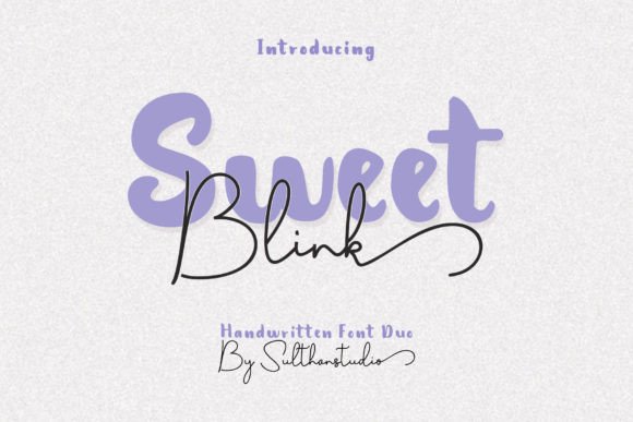Sweet Blink Duo: A Font That Feels Like a Warm Hug
