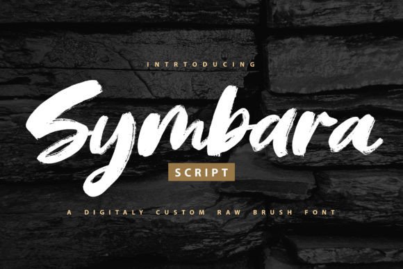 Symbara: The Handwritten Brush Font That Demands Attention