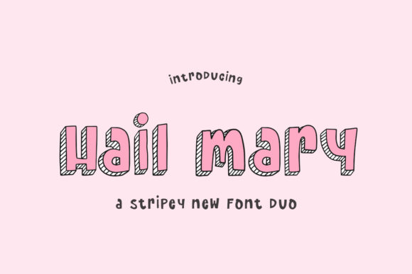 Unleashing Creativity with the Hail Mary Font