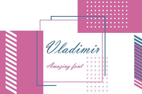 Vladimir: The Handwritten Font for Effortless Design